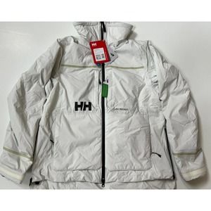 Helly Hansen Women’s Lumines Jacket Cloud White 53609-823 Size XL $650 NWT🛒